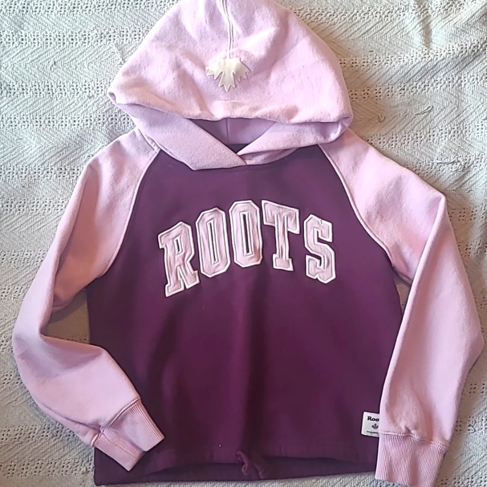 Pink/Purple Candian Roots pullover - Picture 1 of 5